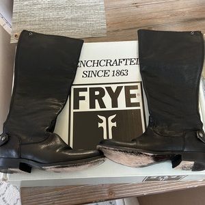 Frye Melissa Black Boot